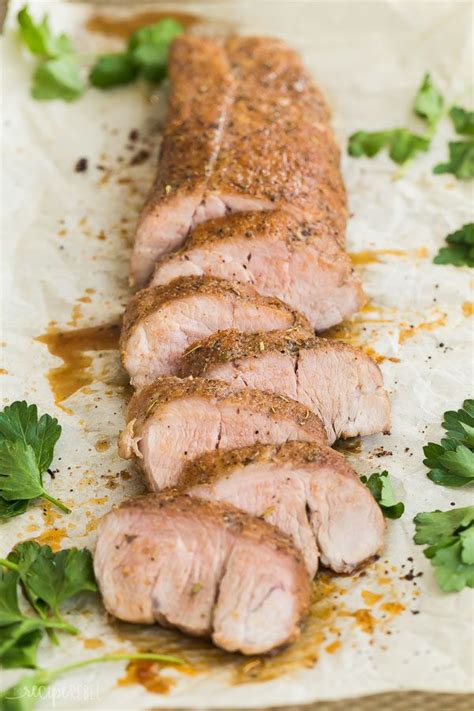 This cut of meat is good value, as well as being tender and moist. This easy Roasted Pork Tenderloin recipe is quick and easy ...