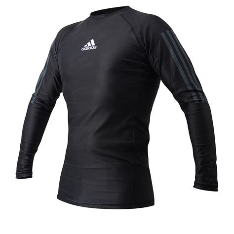 Adidas Rash Guard Black Long Sleeve Combat Sports Store