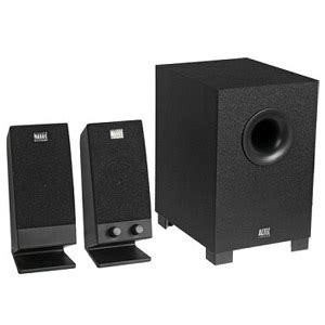 One drawback is that altec lansing speakers are bulkier is size than many other models. Altec Lansing Bxr1321 2.1 Channel PC Speaker System ...