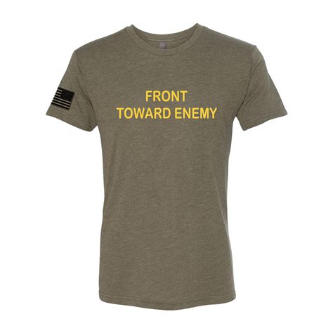 Front Toward Enemy Tee Official Rjo Apparel Online Store