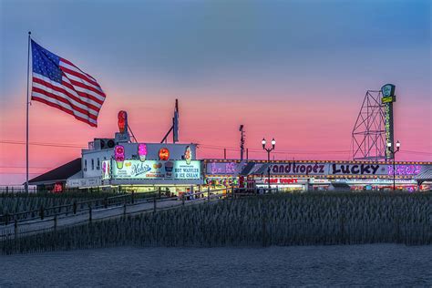 Seaside Heights Boardwalk Photograph By Susan Candelario Pixels