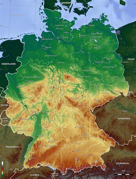 Germany Maps Printable Maps Of Germany For Download
