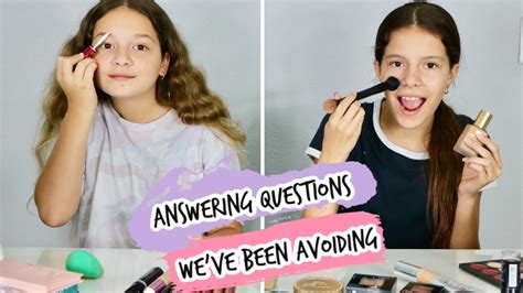 Answering Questions We Ve Been Avoiding While We Do Our Makeup Sister Forever Youtube