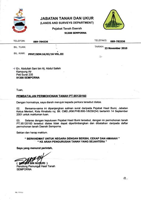 Surat peringatan 1 ini ditujukan kepada siswa: Contoh Surat Resmi Walikota