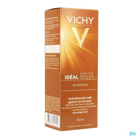 Vichy Cap Sol Lait Auto Bronz Visageandcorps 100ml Santis