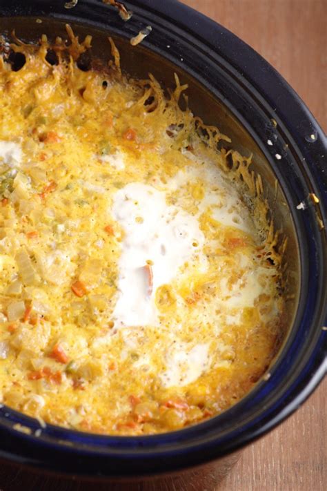 Hash brown casserole, ham and eggswho needs a cape. Crockpot Overnight Breakfast Casserole | The Gracious Wife