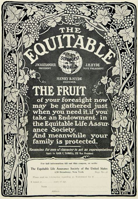 Equitable Life Assurance Society Of The United States | Vintage