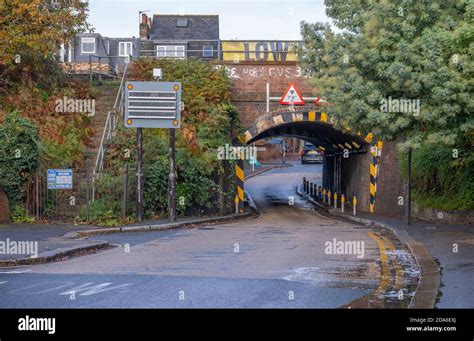 Tenth Equal Most Bashed Railway Bridge In Britain Hi Res Stock