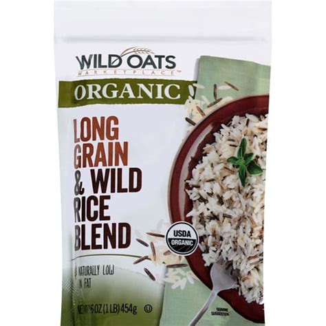 Wild Oats Organic Long Grain And Wild Rice Blend 16 Oz