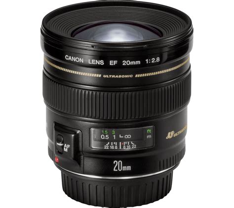 Buy Canon Ef 20 Mm F28 Usm Wide Angle Prime Lens Free Delivery Currys