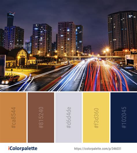 Urban Area Sky City Color Palette Color Palette Color