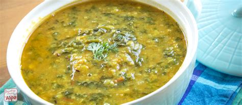 · dal palak | spinach dal is a very simple yet delicious indian dish made with lentils, spinach, and seasoned with few spices. Dal Palak Recipe - Something's Cooking with Alpa