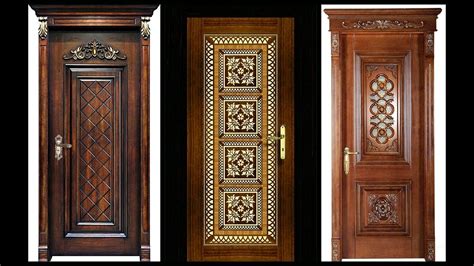 Top 35 Modern Wooden Carved Door Designs For Home 2018 Plan N Design