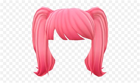 Pigtails Pink Anime Hair Pnganime Hair Transparent Free
