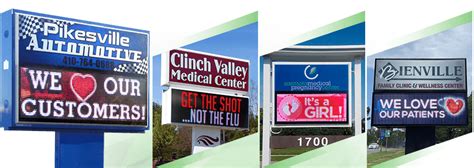 Outdoor Led Signs And Electronic Signs For Churches Schools And More