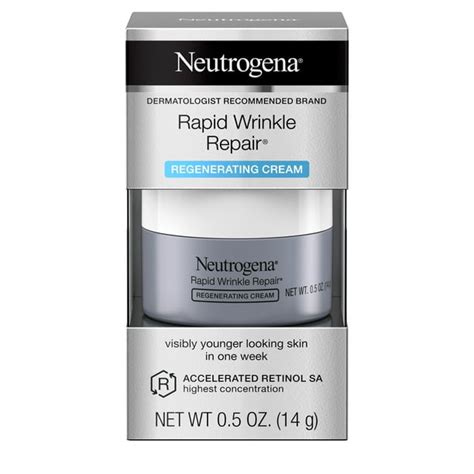 Neutrogena Rapid Wrinkle Repair With Retinol Anti Wrinkle Face And Neck