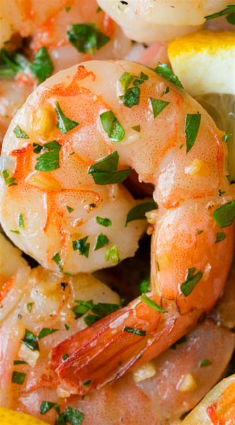 Garlic Lemon Butter Shrimp ~ Quick Easy And The Flavor Is Perfection
