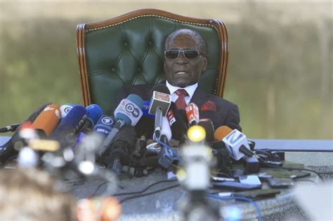 Zimbabwes Mugabe Emerges Rejects Ruling Party In Election The Mainichi