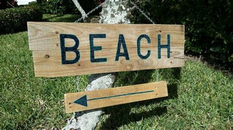 Rustic Beach Sign Reclaimed Wood Rustic Beach Signs Beach Signs