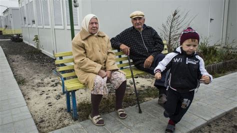 Domestic Refugees In Ukraine Homeless With A Roof Over Their Heads