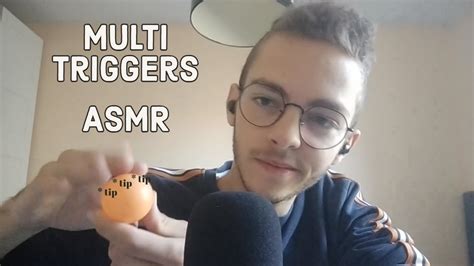 Asmr Multi Triggers Asmr Fran Ais Youtube