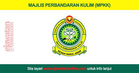 Maybe you would like to learn more about one of these? Majlis Perbandaran Kulim (MPKK) - 08 Ogos 2017 - JAWATAN ...