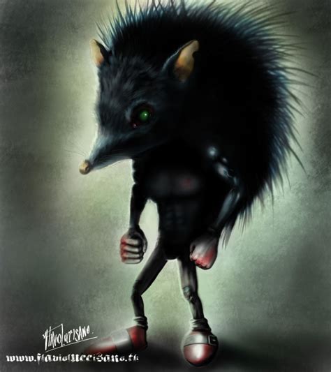 Dark Creepy Fan Art By Flavio Luccisano