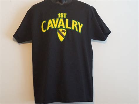 1st Cavalry T Shirt Army T Shirts Army By Militaryvetsapparel