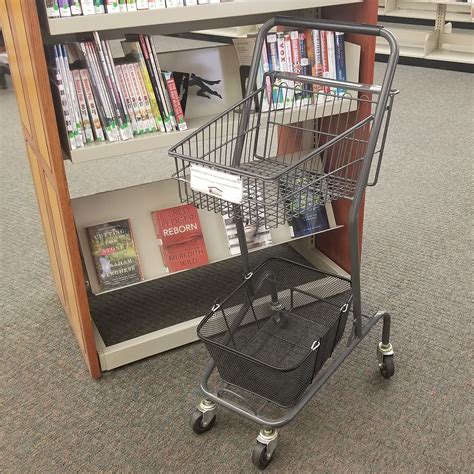 Did You Know That The Library Has Carts Available To Help You Browse
