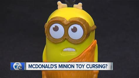 McDonald S Minion Toy Cursing YouTube