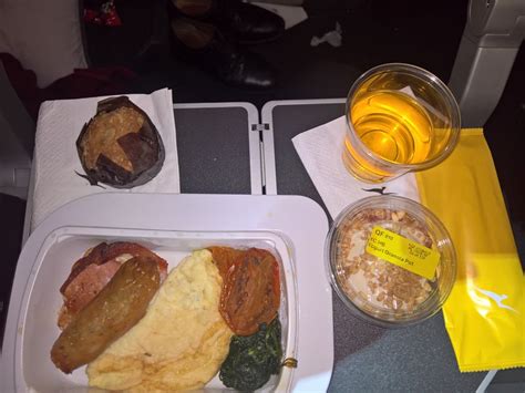Qantas Inflight Meals Food Served On Board Airreview