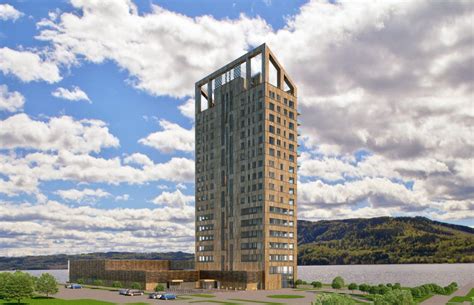 Tårneveien 55, 2380 brumunddal, norge. Norway to build world's tallest timber building - Eesti ...