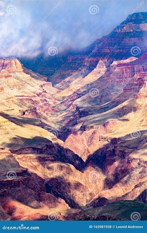 Landscape Of The Grand Canyon In Arizona Usa Stock Photo Image Of