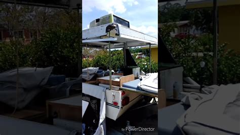 Black series camper classic double highlights: 1995 Dutchman duck, pop up camper, roof repair. - YouTube