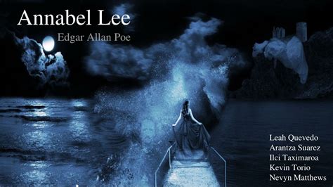 Ppt Annabel Lee Edgar Allan Poe Powerpoint Presentation Free