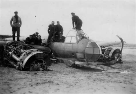 Junkers Ju88 Destroyed World War Photos