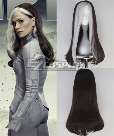 Marvel X Men Days Of Future Past Marie Rogue Cosplay Wig