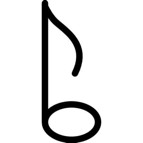 Eighth Note Free Music Icons