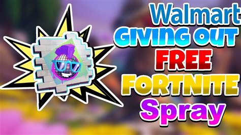 Walmart Giving Away Free Exclusive Spray Codes This Sunday Youtube