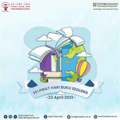 Selamat Hari Buku Sedunia 23 April 2021