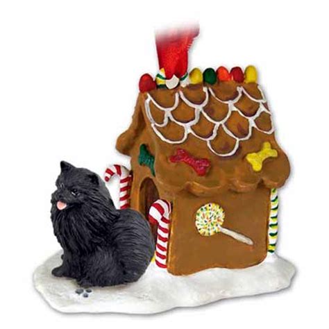 Check spelling or type a new query. Pomeranian Gingerbread House Christmas Ornament Black ...