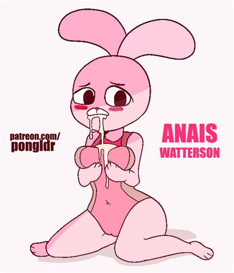 Rule 34 Anais Watterson Anthro Blush Breasts Cartoon Network Clothing Cum Cum In Mouth Cum