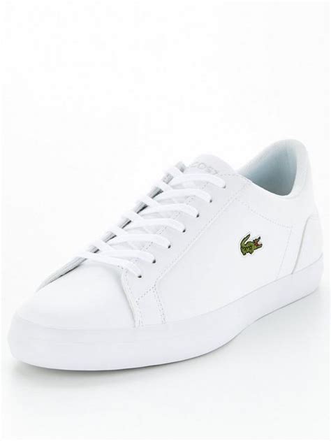 Lacoste Lerond Bl21 Leather Trainers White