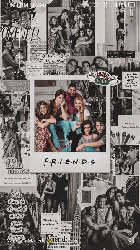 Friends Série Netflix Wallpapers Friends Poster Friends Collage