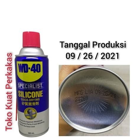 Jual Wd 40 Silicone Lubricant 360ml Pelumas Silikon Di Lapak Toko Kuat