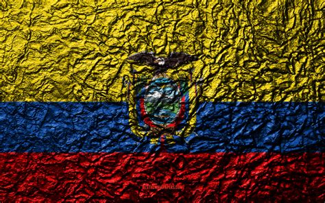 Descargar Fondos De Pantalla 4k De Bandera Ecuatoriana Paises De Images