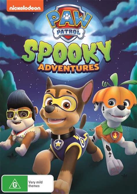 Paw Patrol Spooky Adventures Paw Patrol Dvd Paw Patrol Nickelodeon
