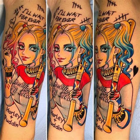Harley Quinn Tattoos Meanings Tattoo Designs Ideas