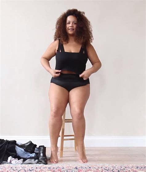 Plus Size Model Olivia Campbell Strips Off For Video On How She Loves