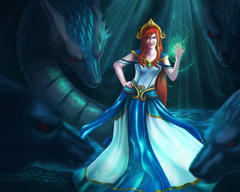Grown Up Scylla Smite Fanart By Aasterath For Your Mobile And Tablet